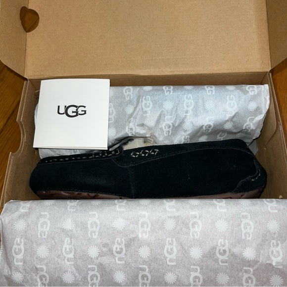 UGG Ansley Slippers, Size 7, Women’s, Black, NIB - Picture 6 of 7